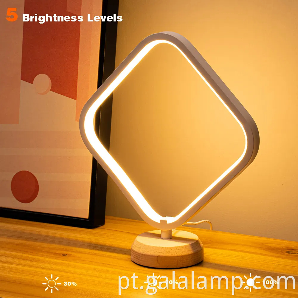 Lâmpada criativa de cabeceira para crianças - luz noturna perfeita